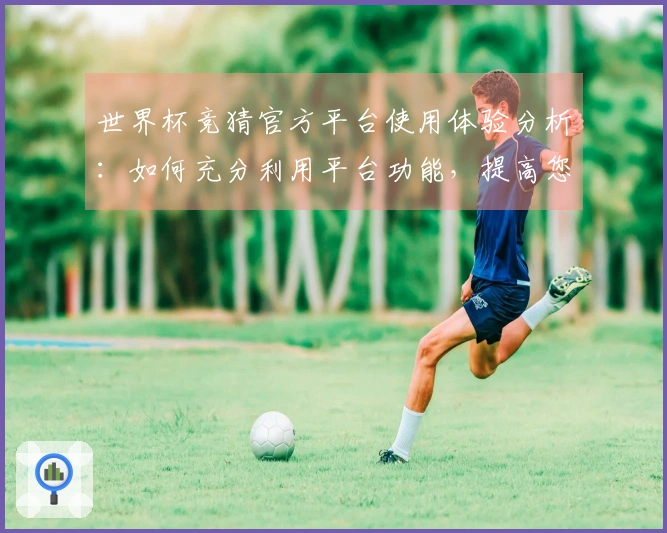 世界杯竞猜官方平台使用体验分析：如何充分利用平台功能，提高您的观赛乐趣